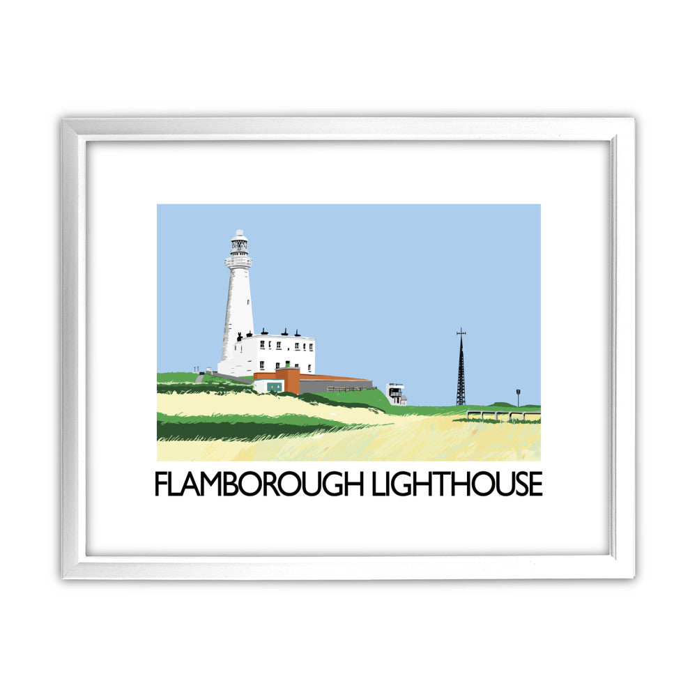 Flamborough Lighthouse, Yorkshire - Art Print