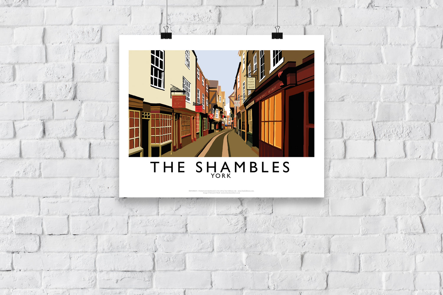 The Shambles, York - Art Print