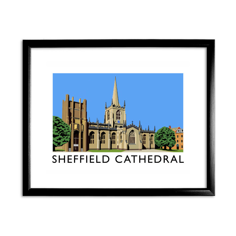 Sheffield Cathedral, Yorkshire - Art Print