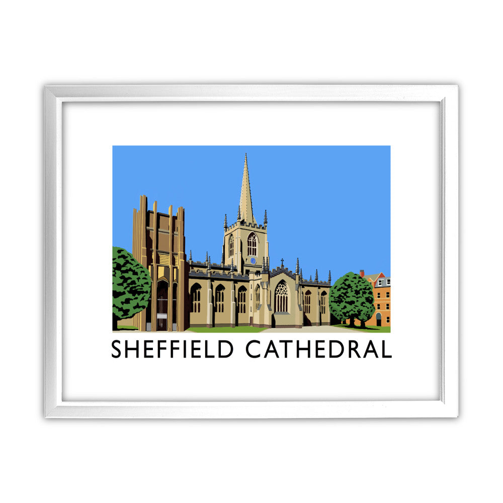 Sheffield Cathedral, Yorkshire - Art Print