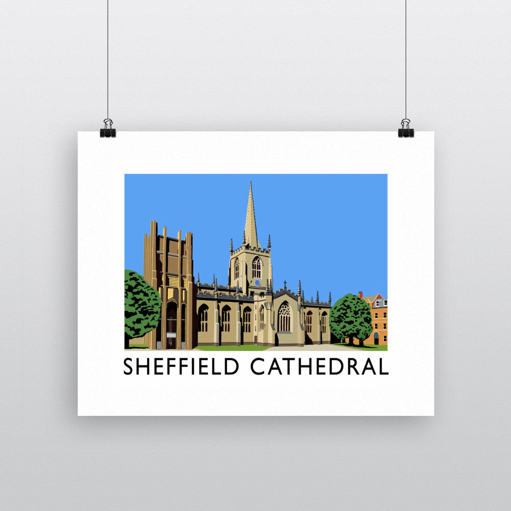 Sheffield Cathedral, Yorkshire - Art Print