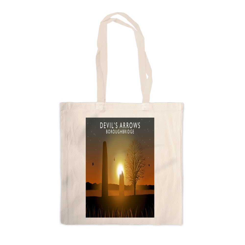 Devil's Arrows, Boroughbridge Canvas Tote Bag