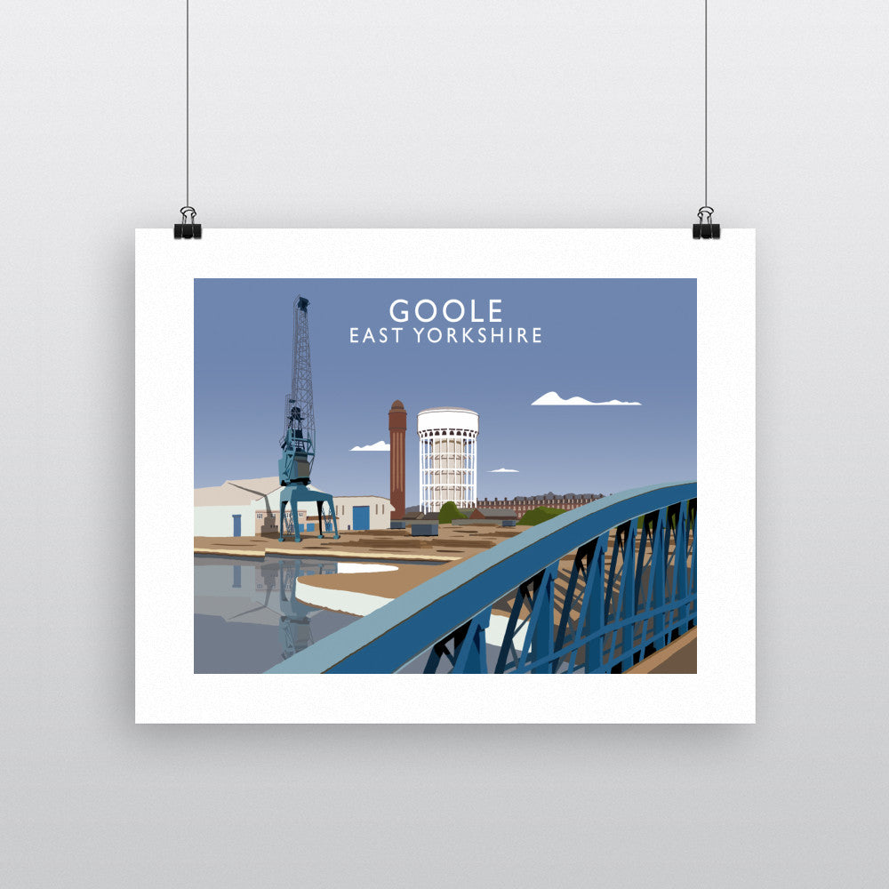 Goole, East Yorkshire - Art Print