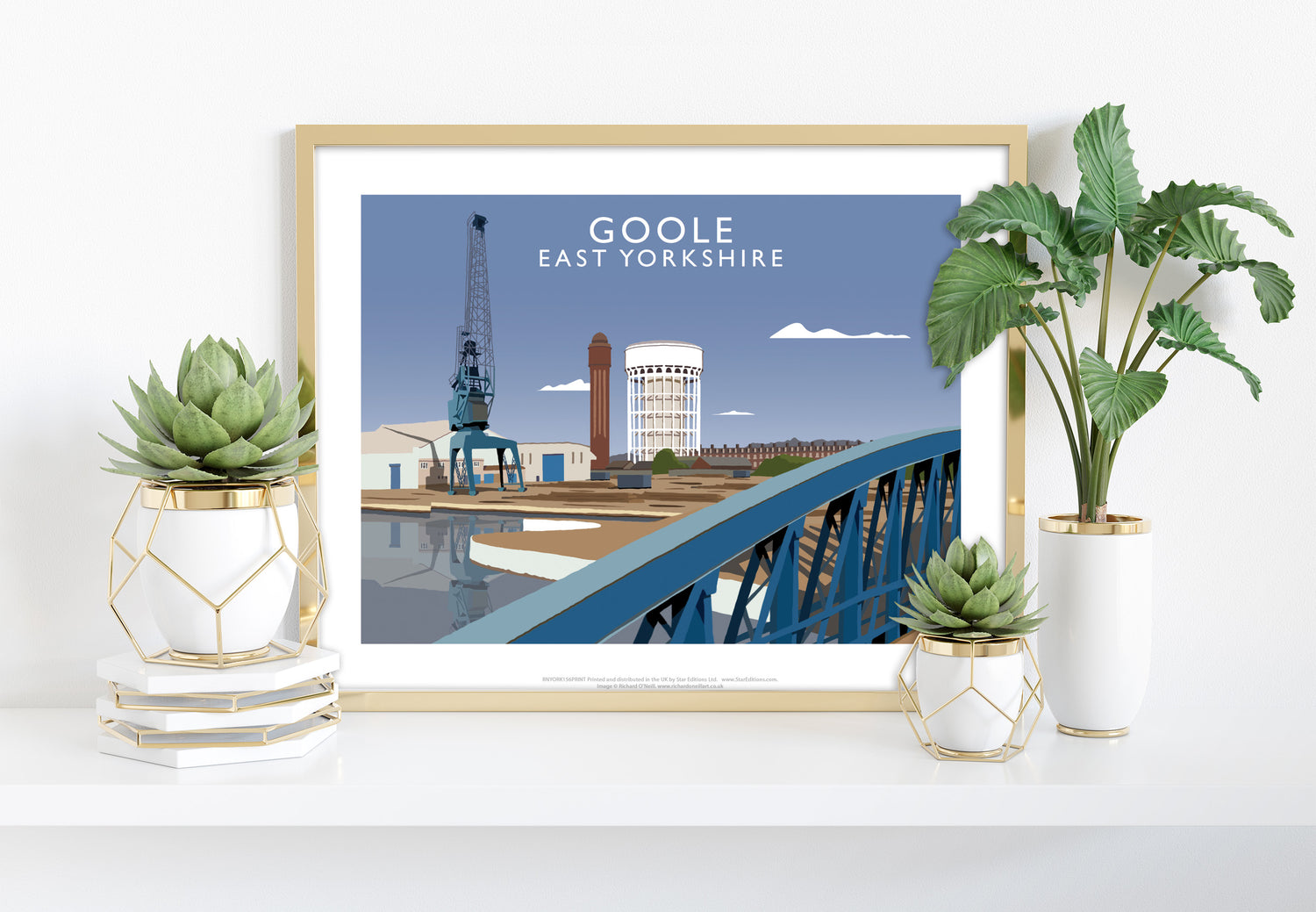 Goole, East Yorkshire - Art Print