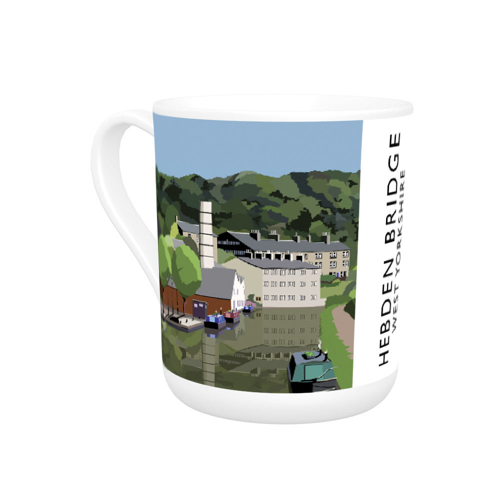 Hebden Bridge, West Yorkshire Bone China Mug