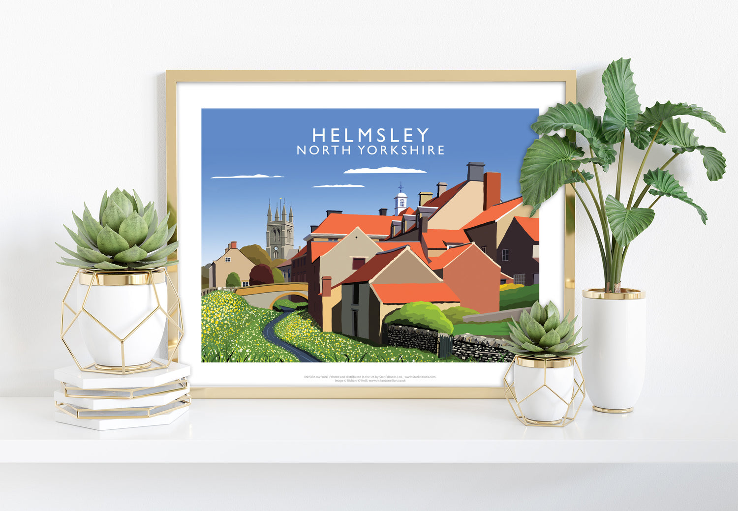 Helmsley, North Yorkshire - Art Print