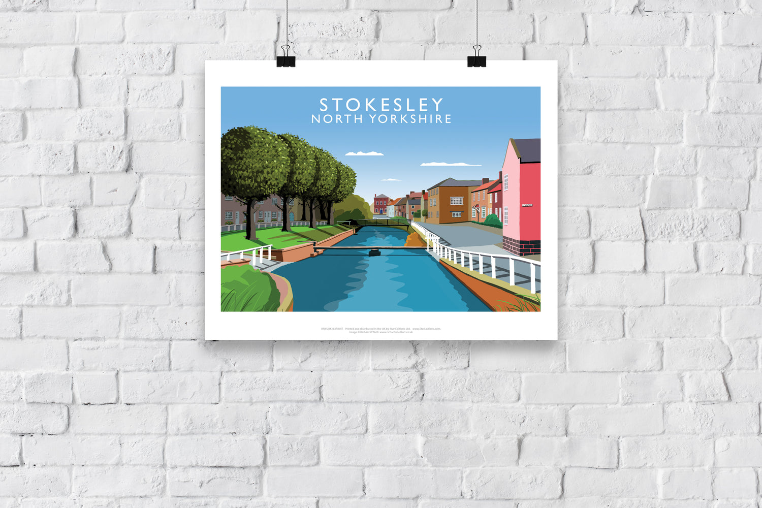 Strokesley, North Yorkshire - Art Print