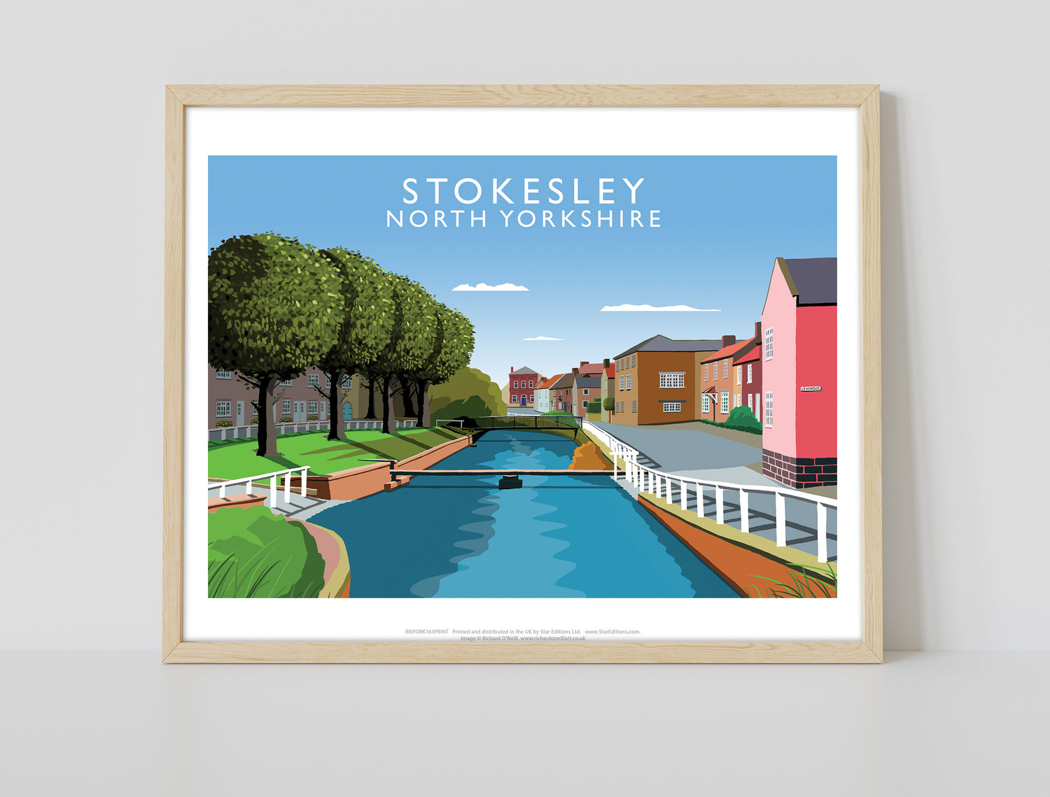 Strokesley, North Yorkshire - Art Print