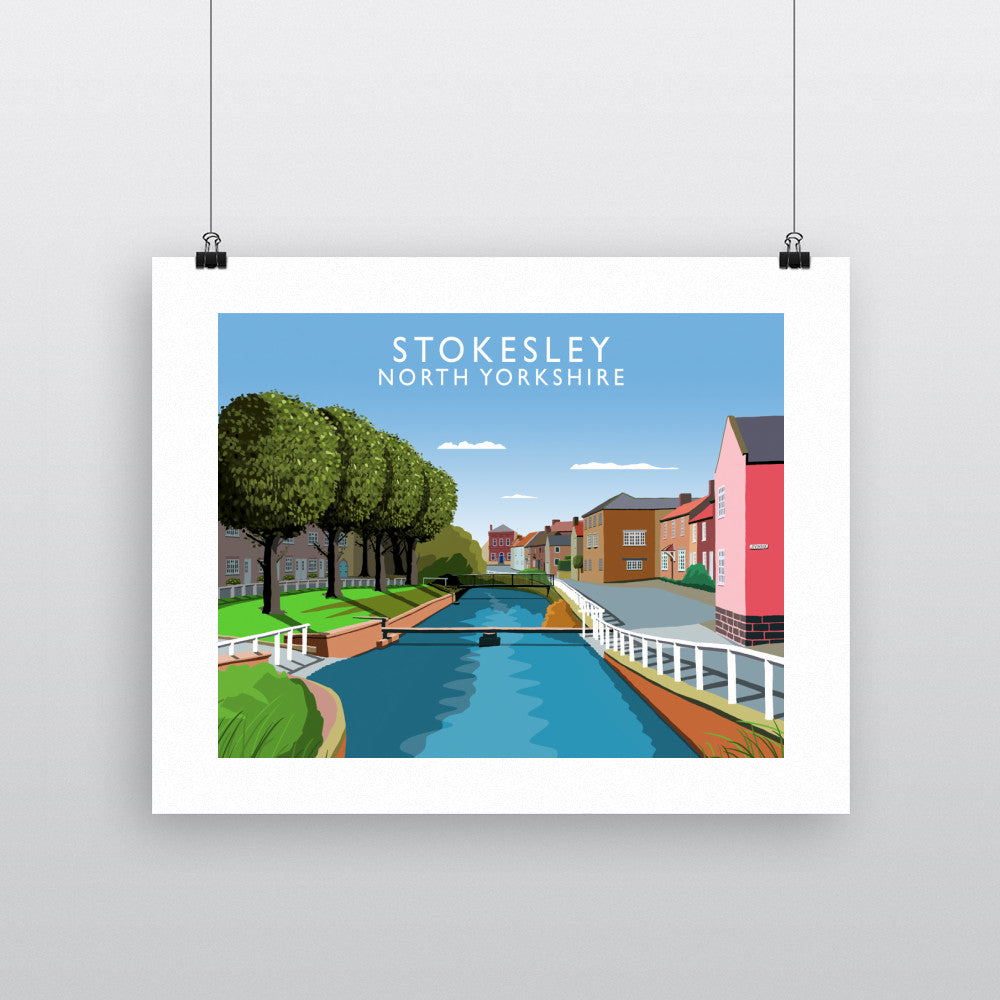 Strokesley, North Yorkshire - Art Print