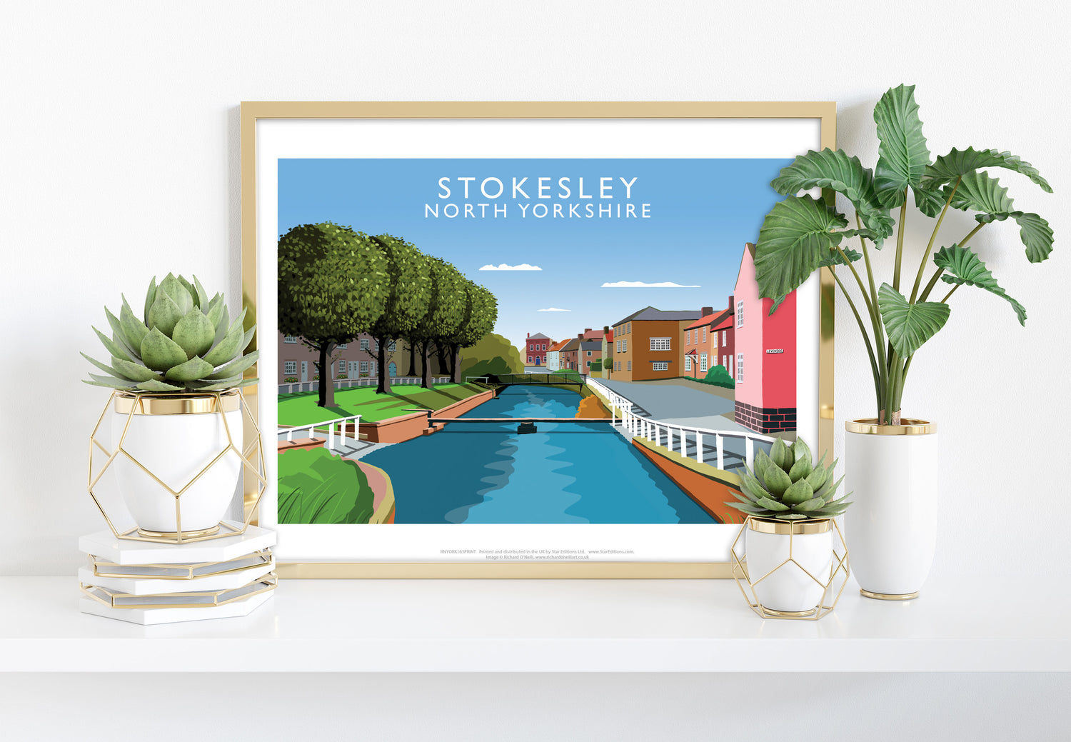 Strokesley, North Yorkshire - Art Print