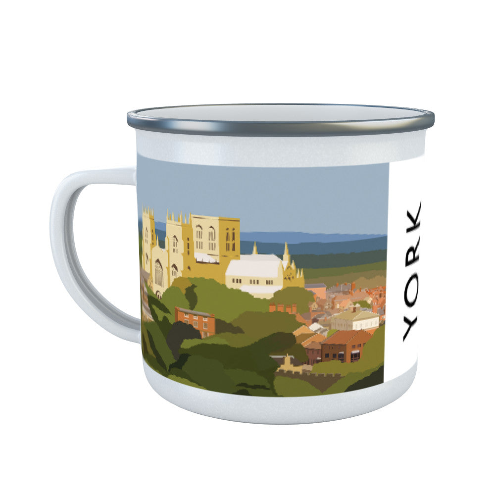 York, Yorkshire Enamel Mug