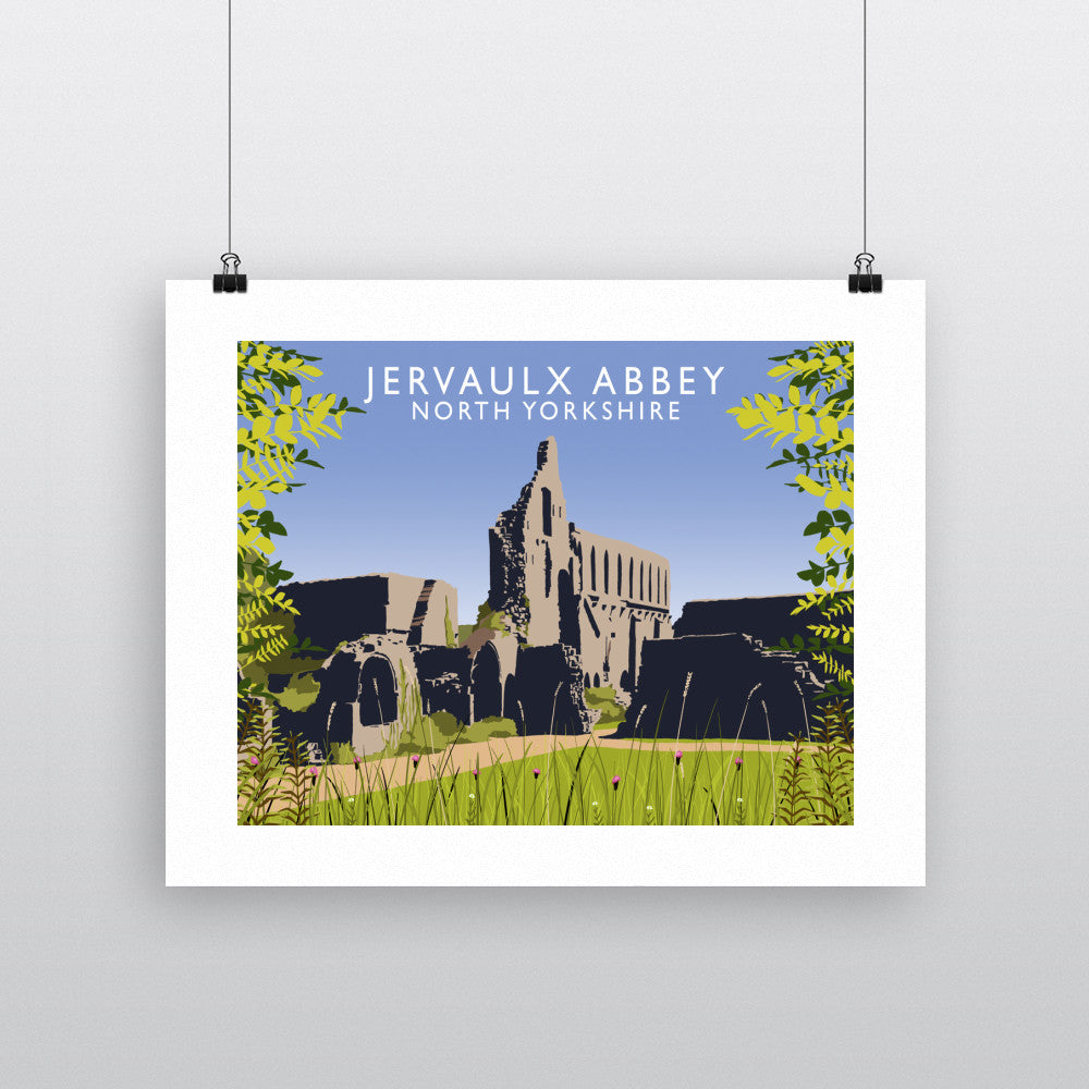 Jervaulx Abbey, North Yorkshire 11x14 Print