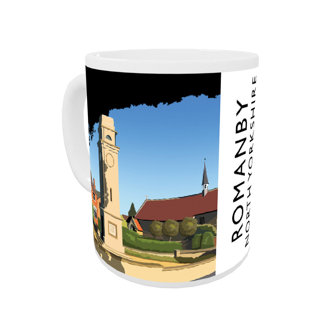 Romanby, North Yorkshire Coloured Insert Mug