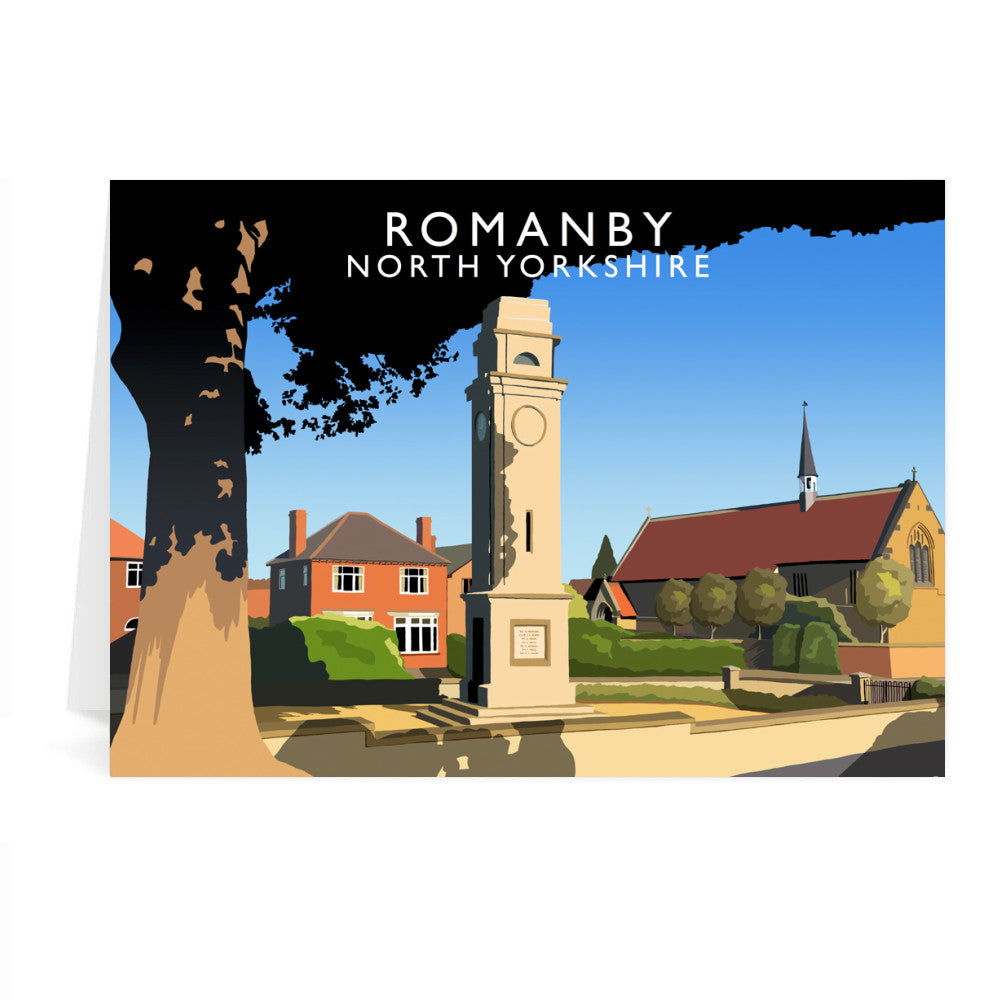 Romanby, North Yorkshire Greeting Card 7x5