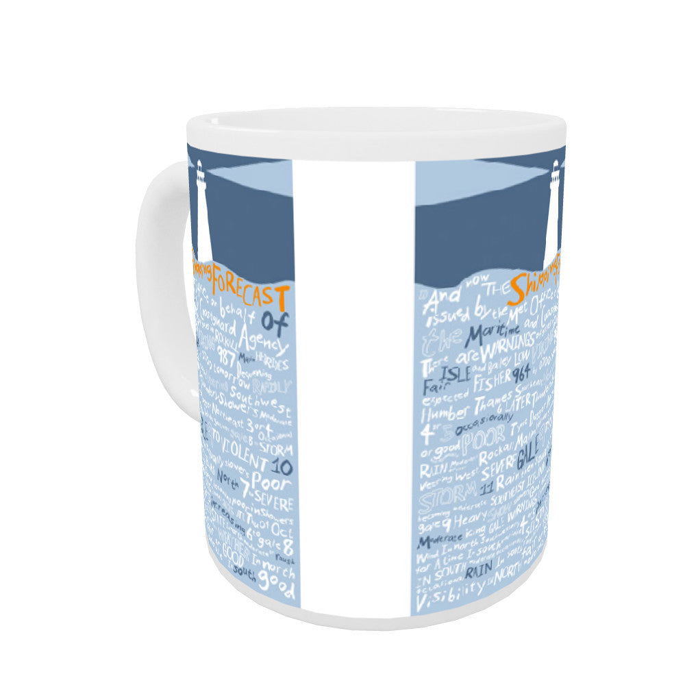 The Shipping Forecast, Coloured Insert Mug