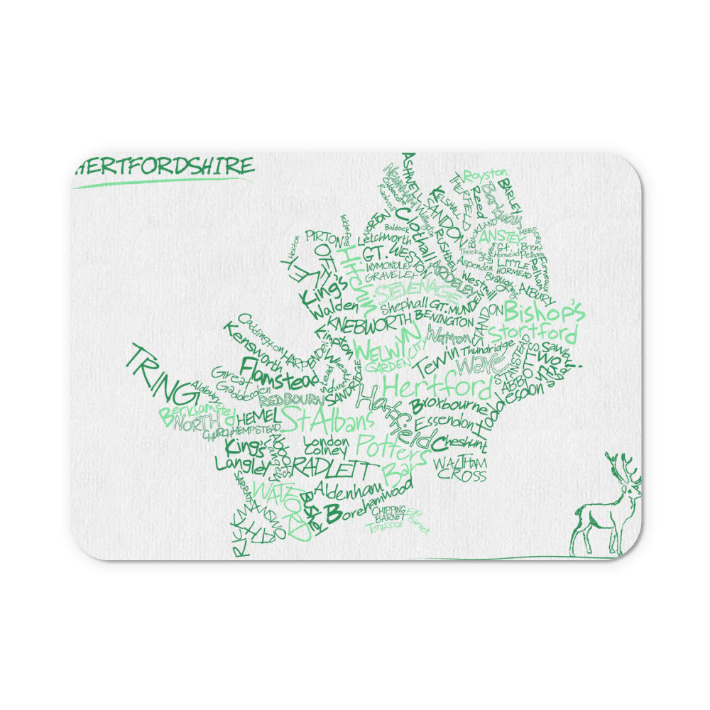 County Map of Hertfordshire, Mouse mat