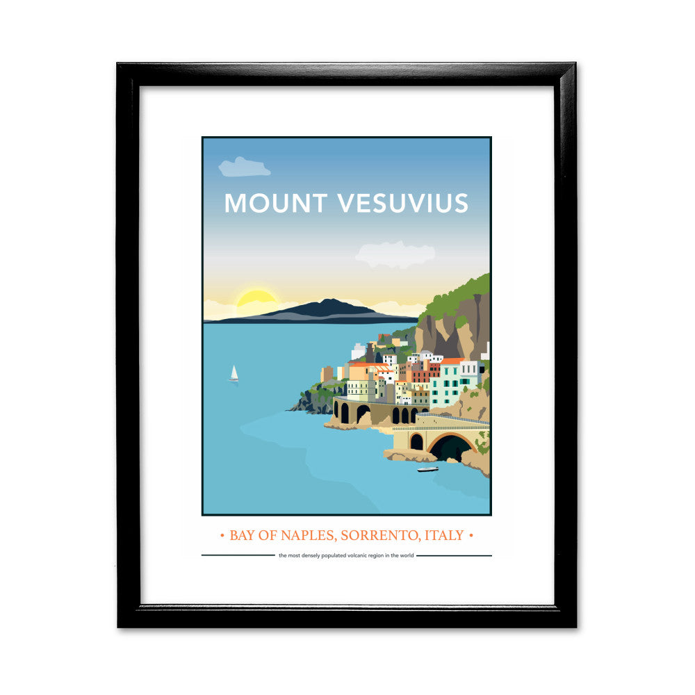 Mount Vesuvius, Italy - Art Print