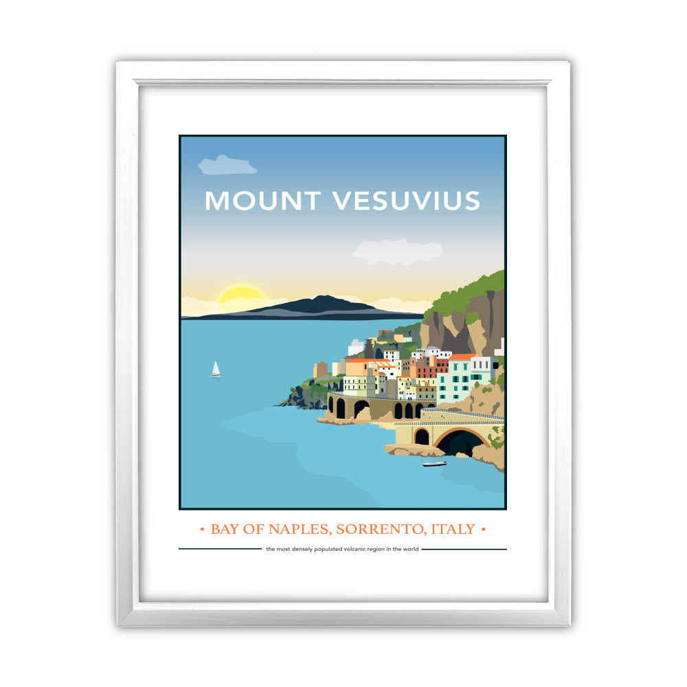 Mount Vesuvius, Italy - Art Print