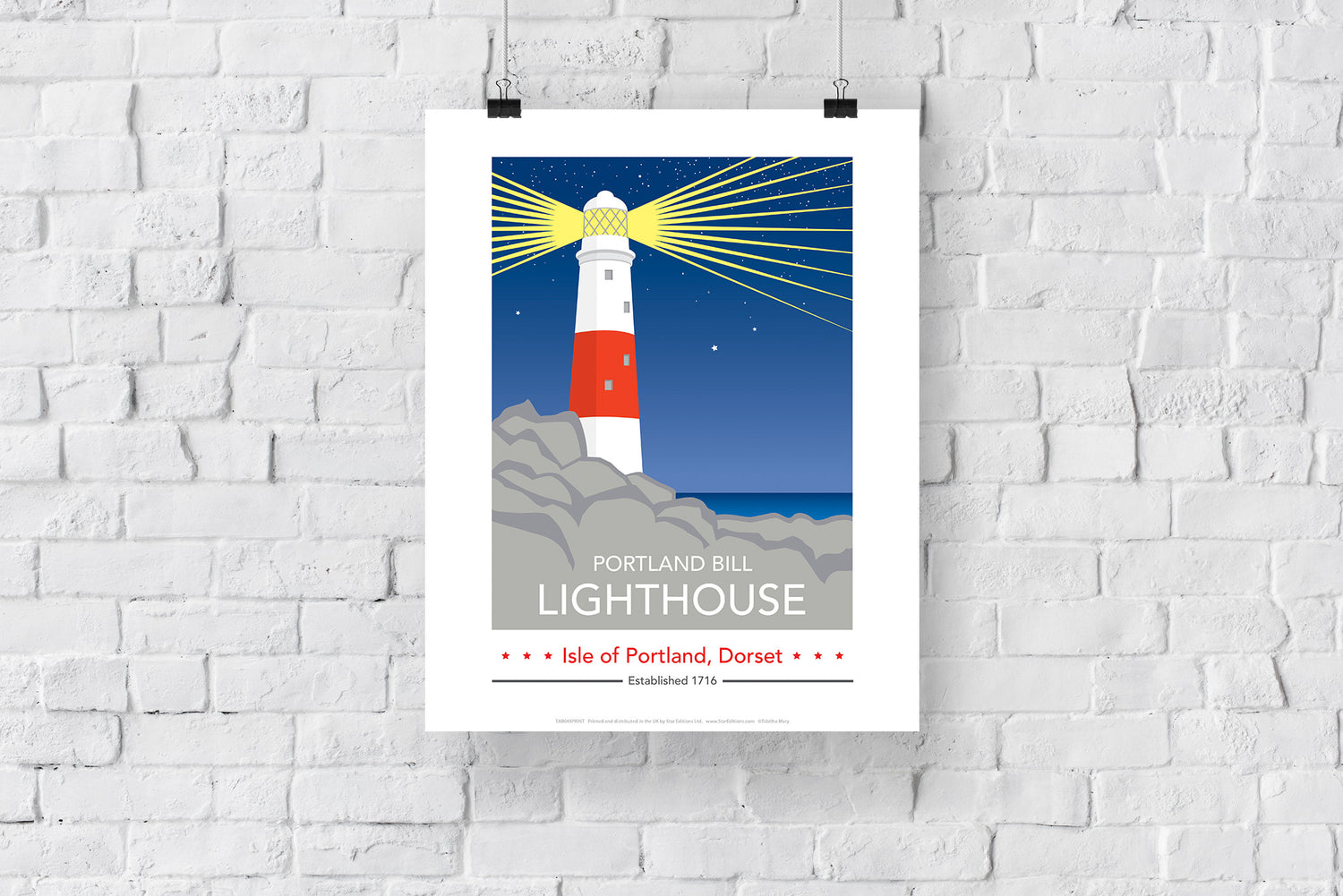 Portland Bill, Portland, Dorset - Art Print