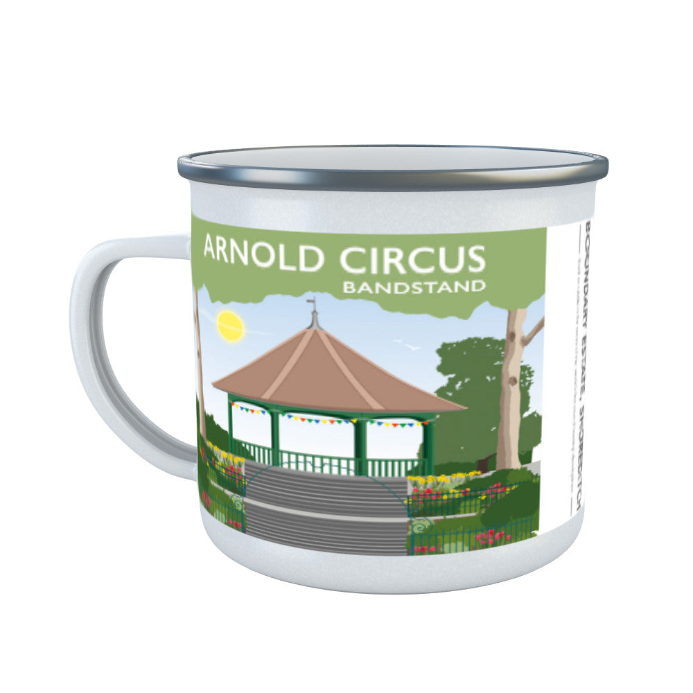 Arnold Circus Bandstand, Shoreditch, London Enamel Mug