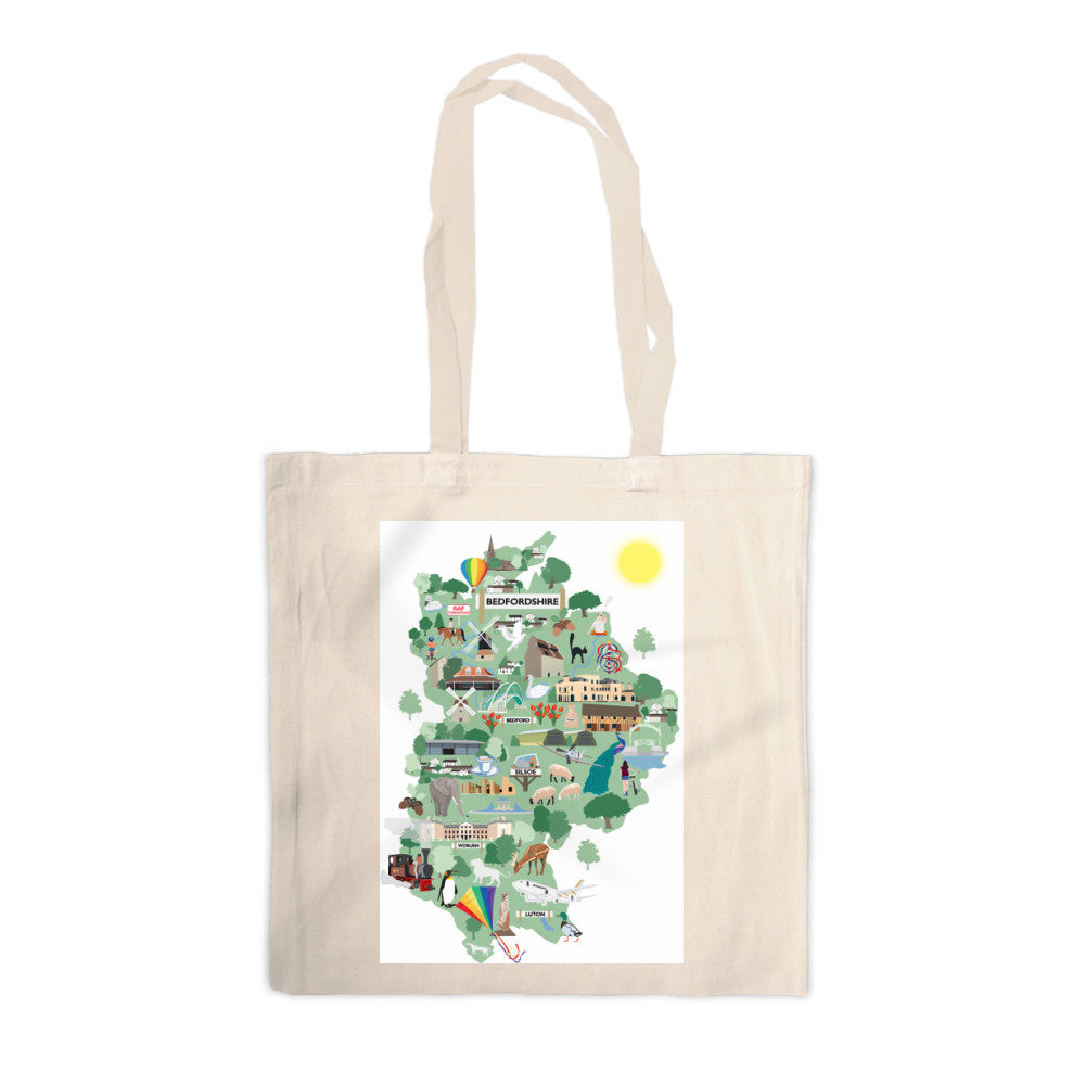 Bedfordshire Canvas Tote Bag