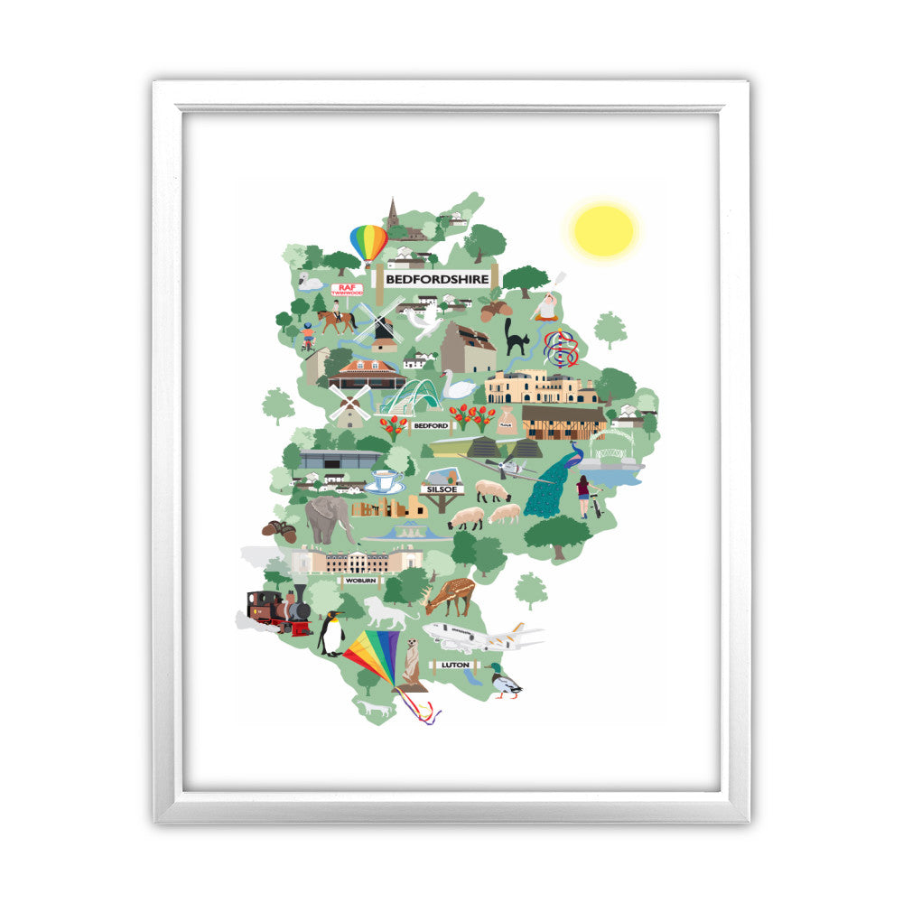 Bedfordshire - Art Print