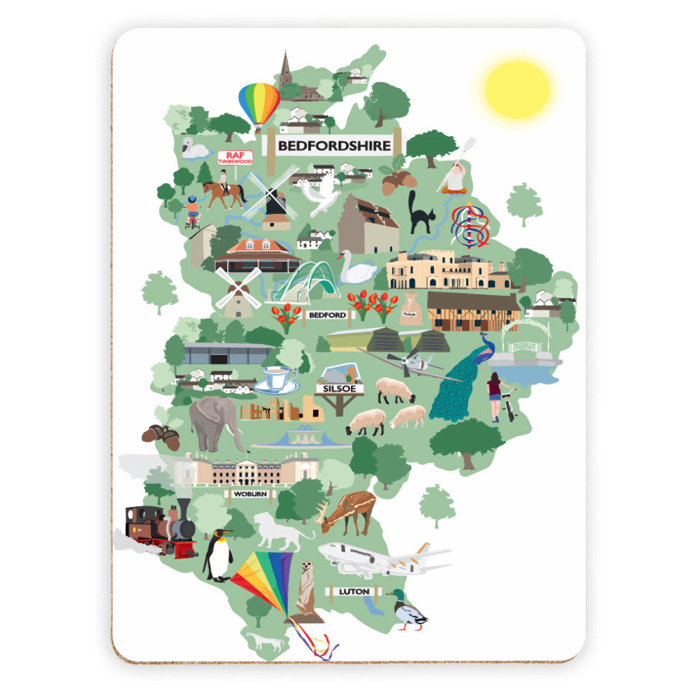 Bedfordshire Placemat