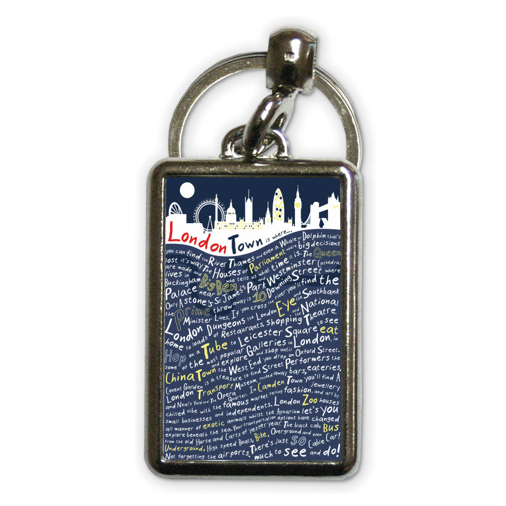 London Town, Metal Keyring