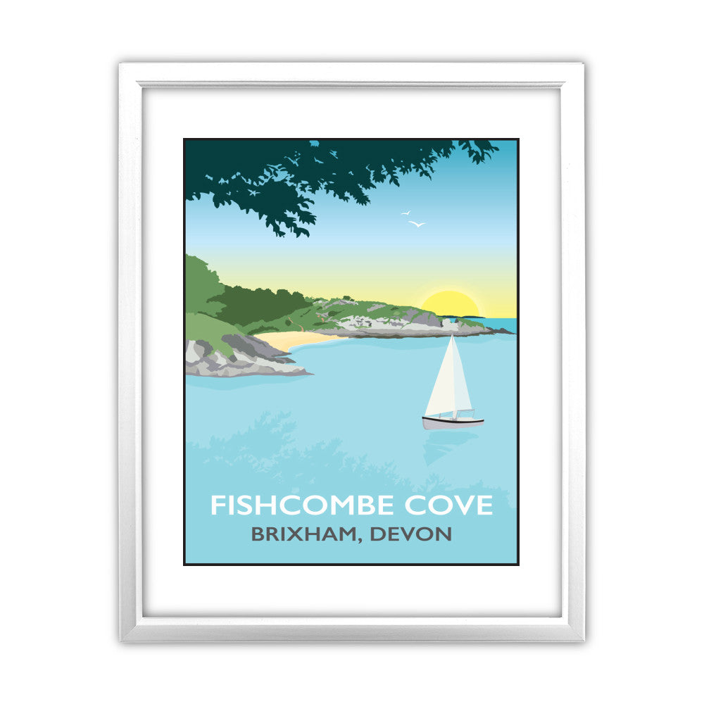 Fishcombe Cove, Brixham - Art Print