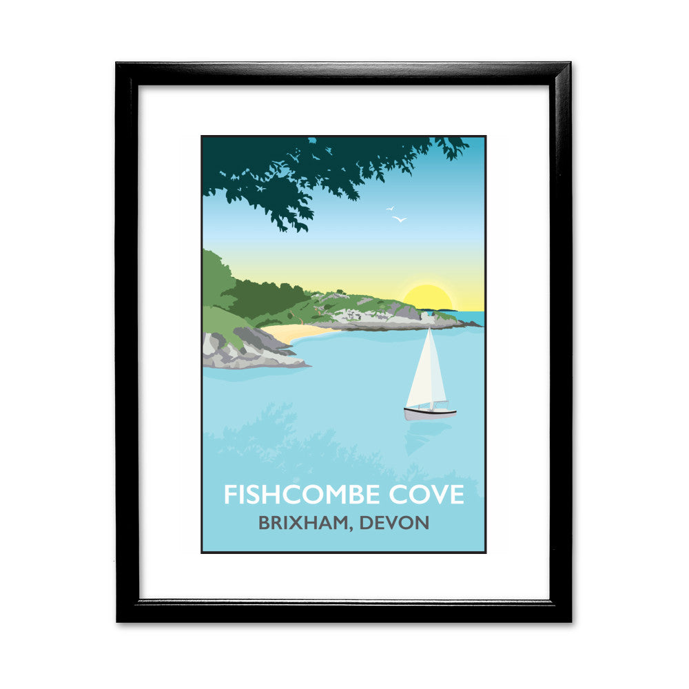 Fishcombe Cove, Brixham - Art Print