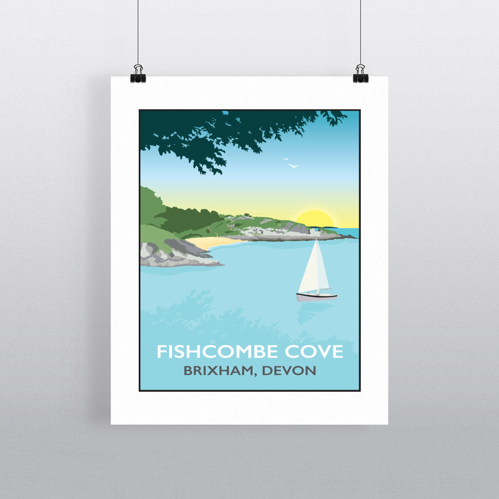 Fishcombe Cove, Brixham - Art Print