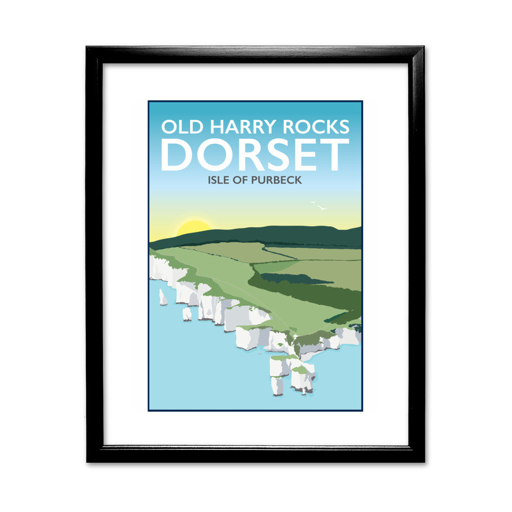 Old Harry Rocks, Dorset - Art Print