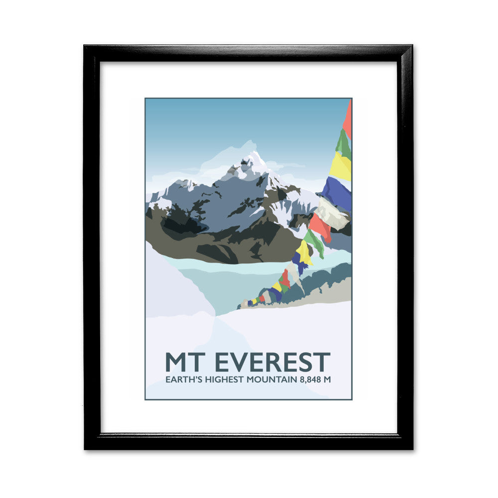 Mount Everest, - Art Print