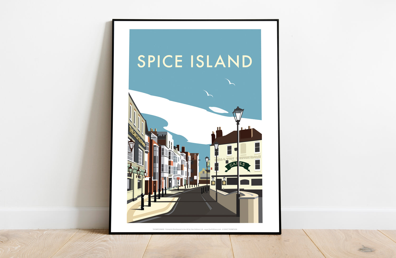 Spice Island, Portsmouth - Art Print