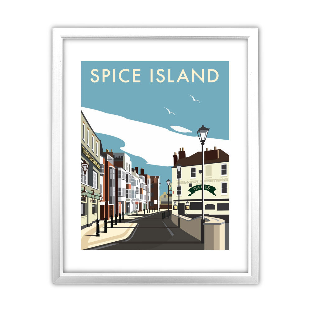 Spice Island, Portsmouth - Art Print