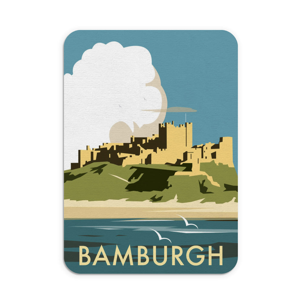 Bamburgh Castle Mouse Mat