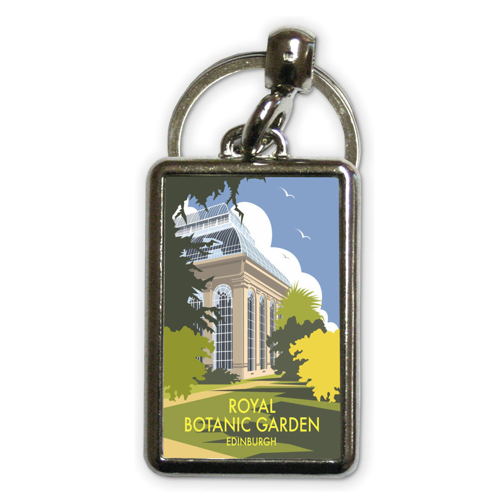 Royal Botanic Garden, Edinburgh Metal Keyring