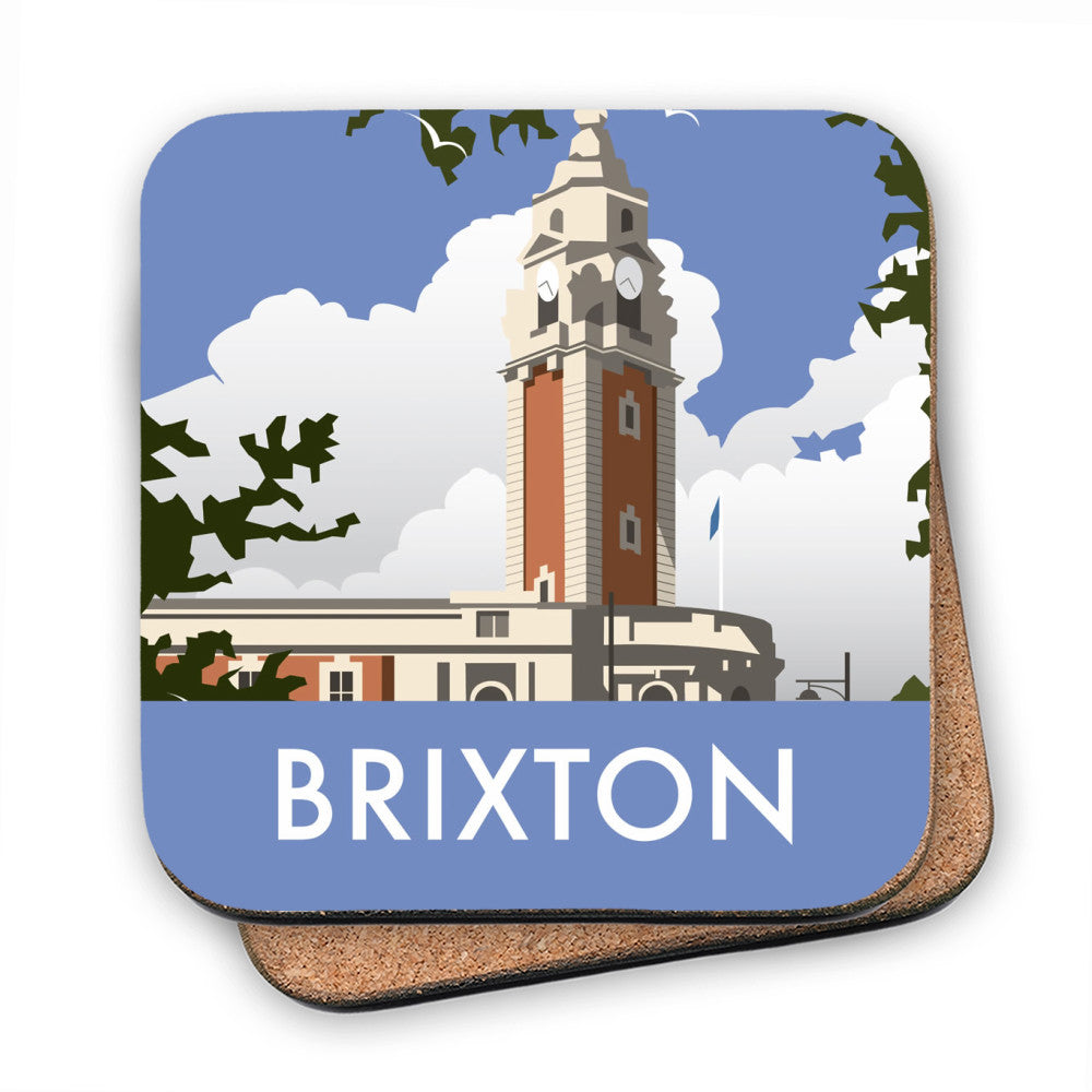 Brixton, London MDF Coaster