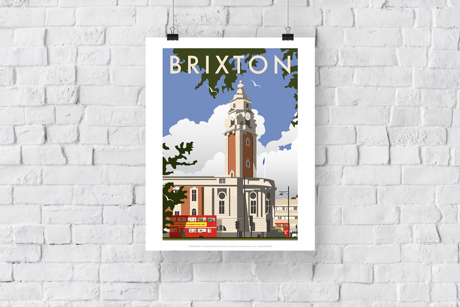 Brixton, London - Art Print