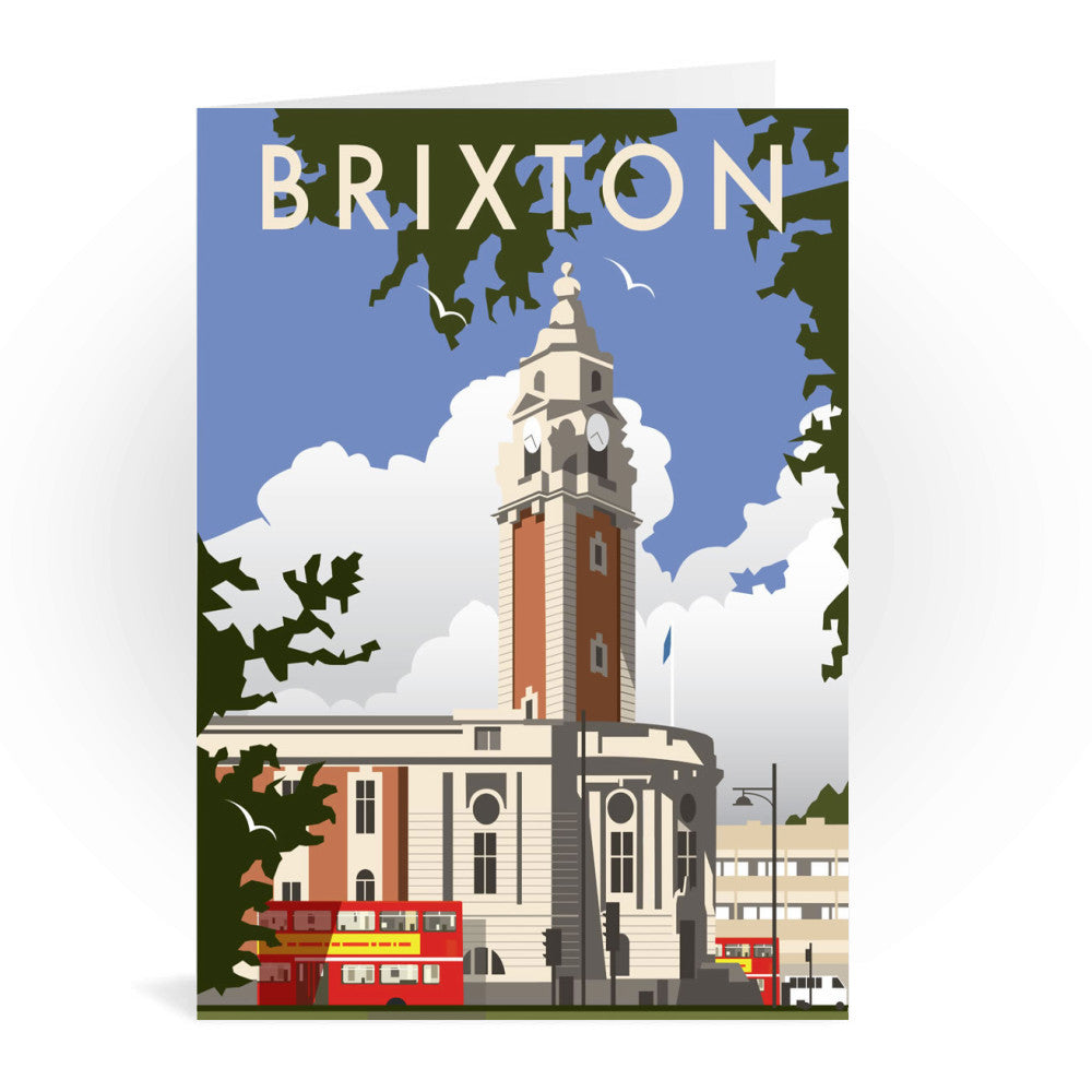 Brixton, London Greeting Card 7x5