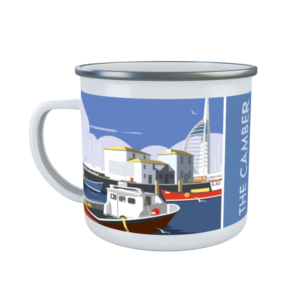 The Camber, Portsmouth Enamel Mug