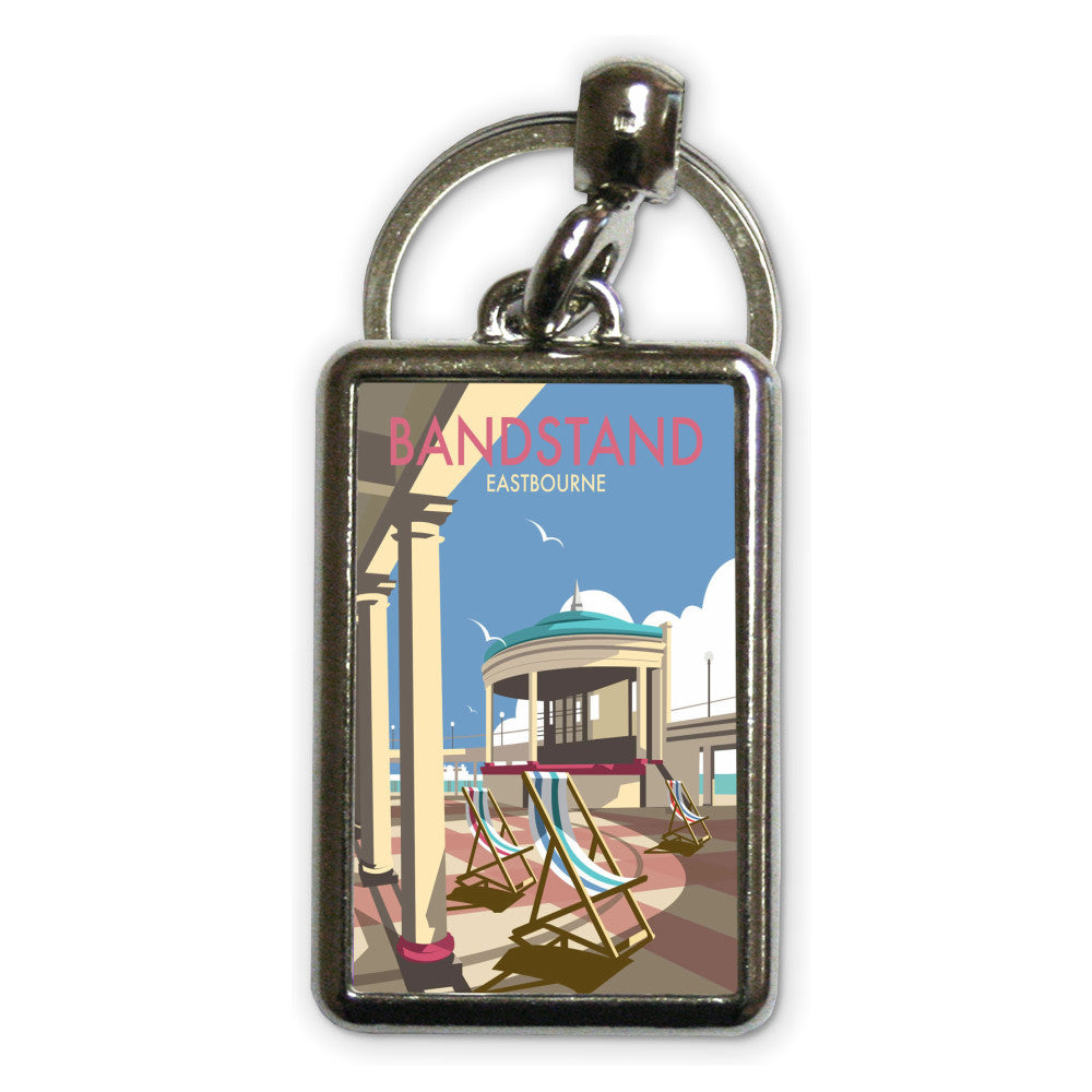 Eastbourne Bandstand Metal Keyring