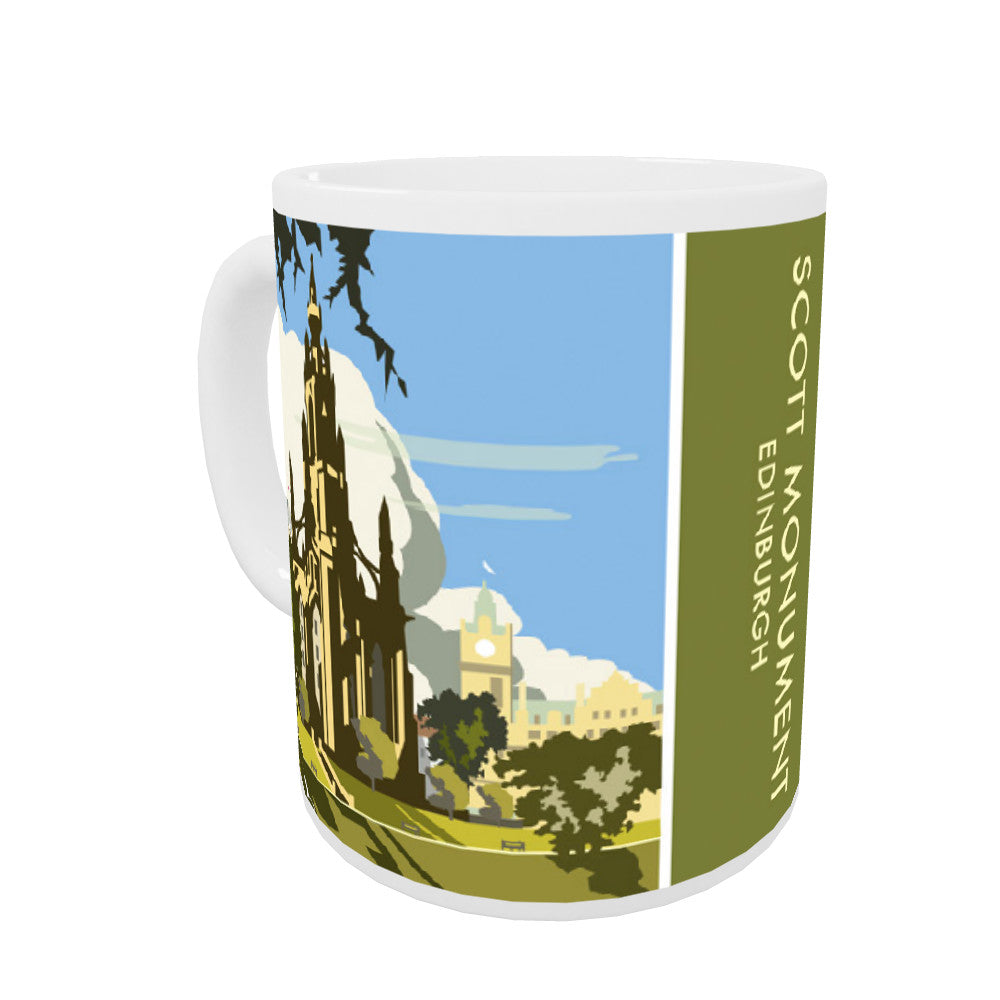 Scott Monument, Edinburgh Coloured Insert Mug