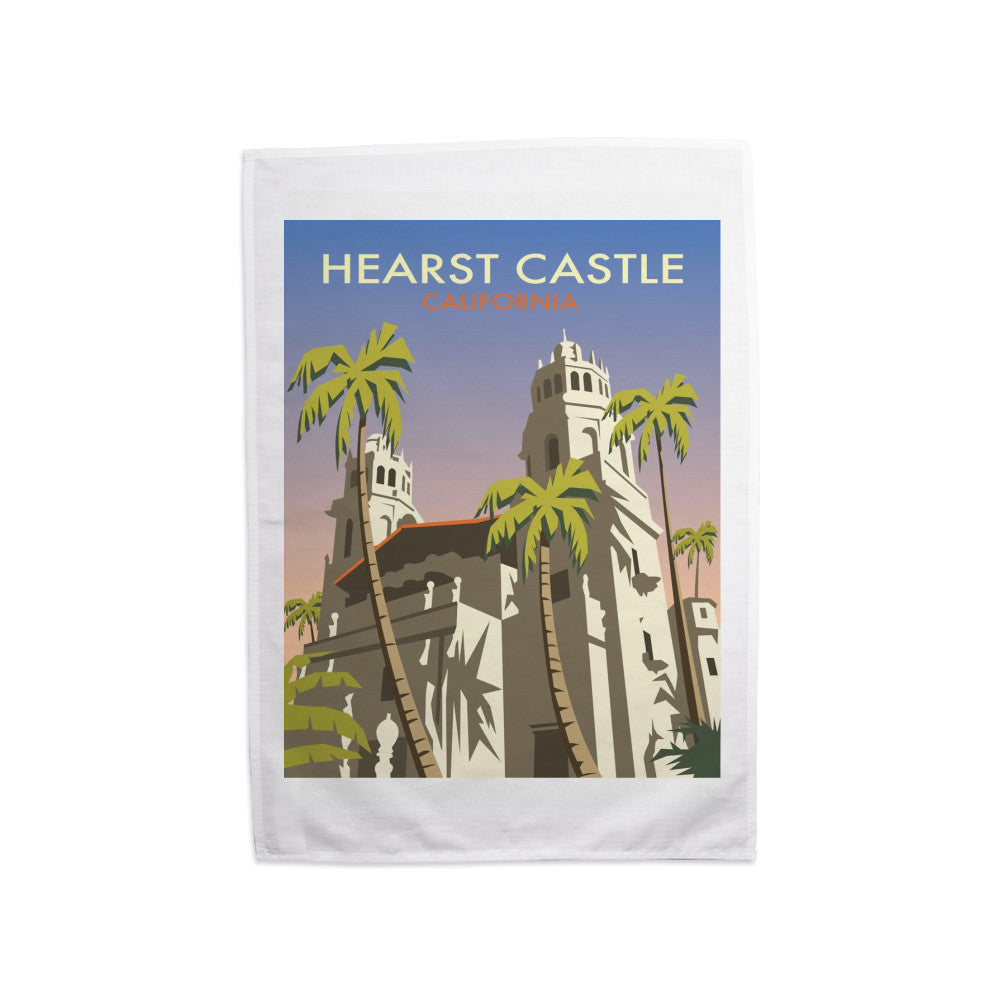 Hearst Castle, California Tea Towel