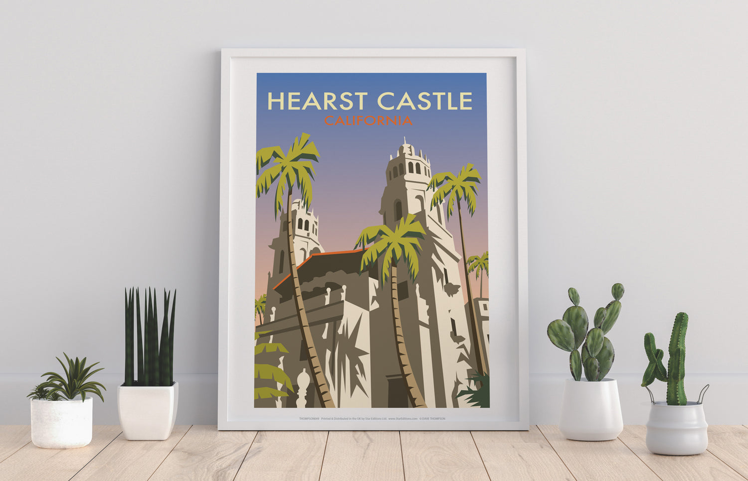 Hearst Castle, California - Art Print