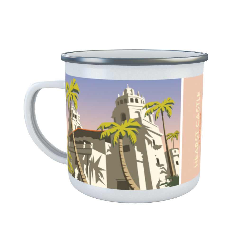 Hearst Castle, California Enamel Mug