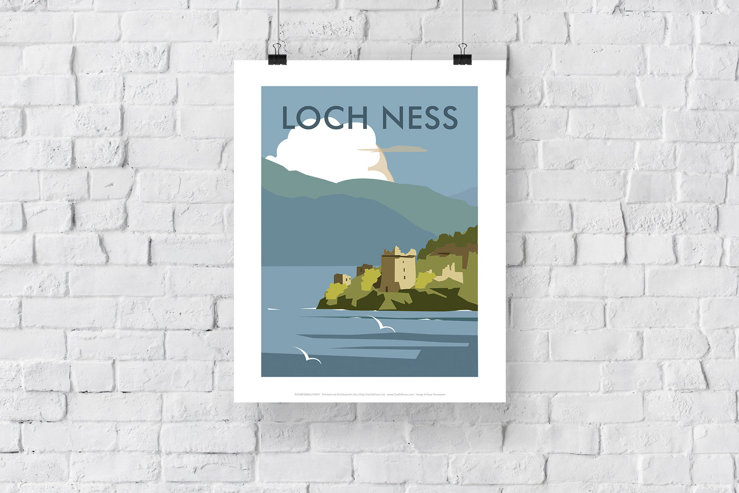 Loch Ness - Art Print