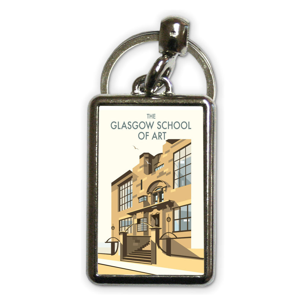 The Glasgow School of Art, Mackintosh Building Metal Keyring