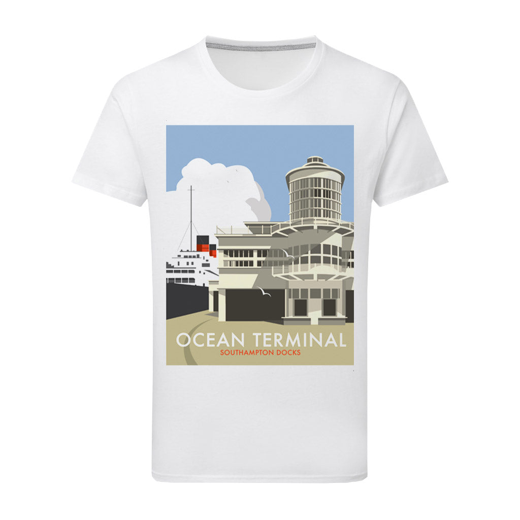 Ocean Terminal T-Shirt by Dave Thompson