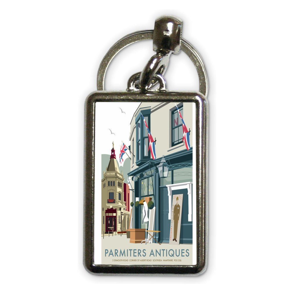 Parmiters Antiques, Southsea Metal Keyring